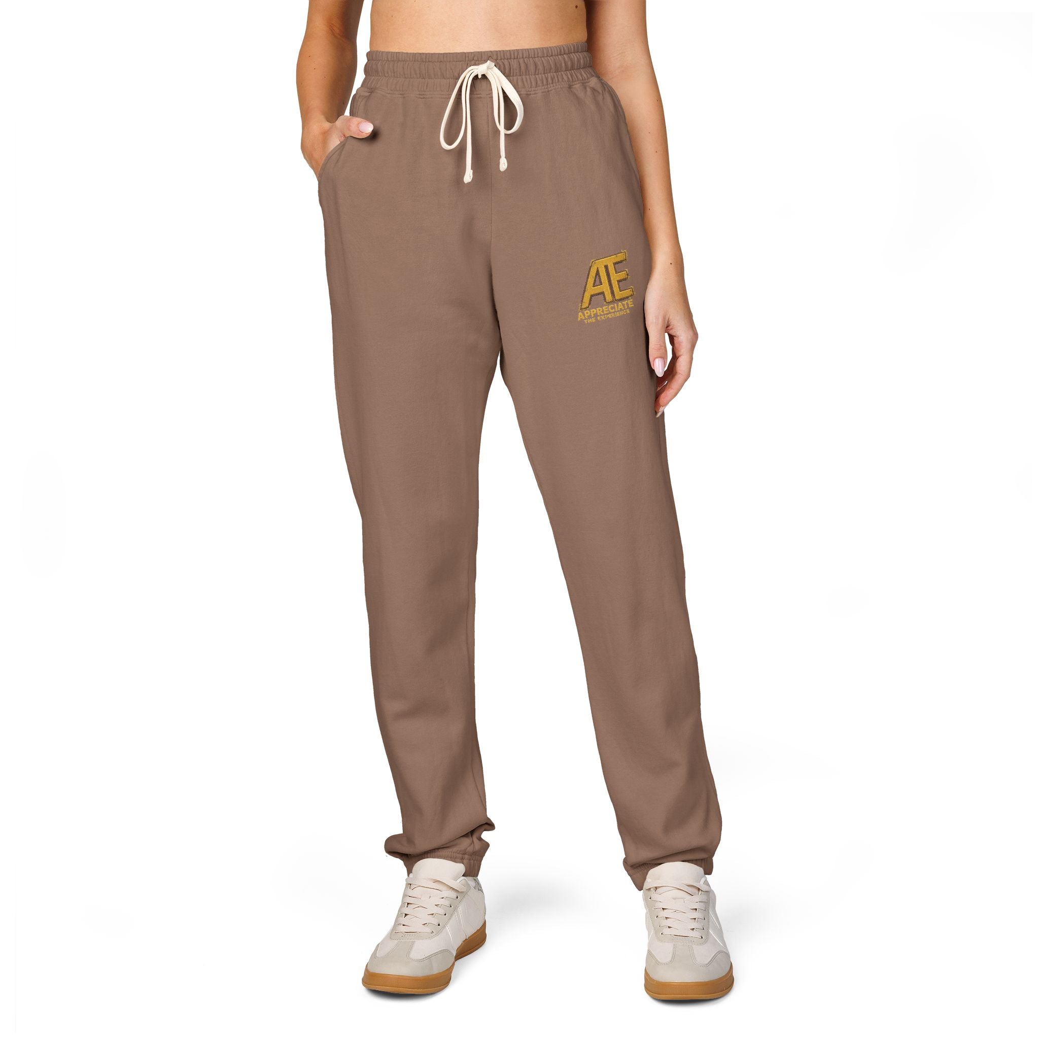 Unisex Garment-Dyed Fleece Sweatpants